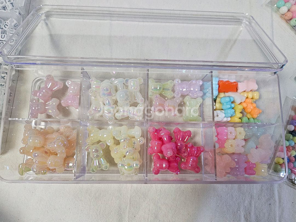 팔찌 키링 만들기 비즈 공예 재료 세트--6