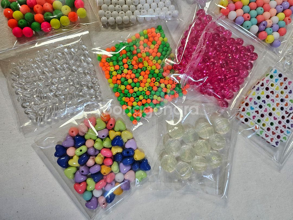 팔찌 키링 만들기 비즈 공예 재료 세트--7