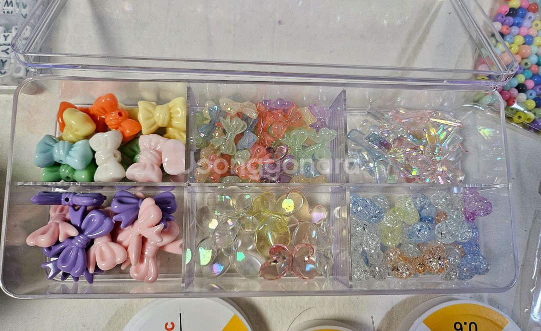 팔찌 키링 만들기 비즈 공예 재료 세트--4