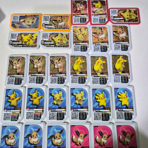 포켓몬 가오레 피카츄 이브이 세트