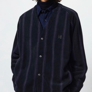 니들스 유니클로 스트라이프 가디건 2XL