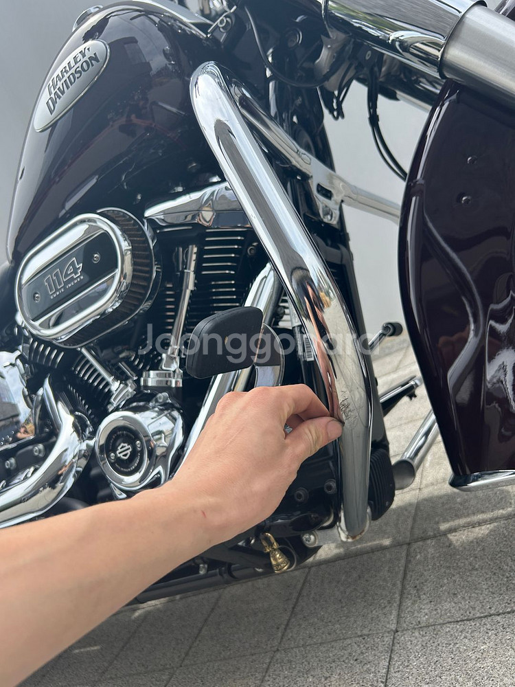 22년 헤리티지 클래식 114 크롬 할리데이비슨 소프테일--7