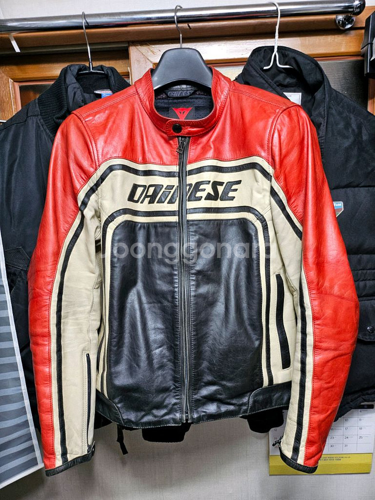 다이네즈 빈티지 클래식 가죽 자켓--0