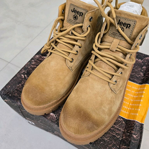 Jeep 가죽 부츠 워커 265mm 브라운 새제품
