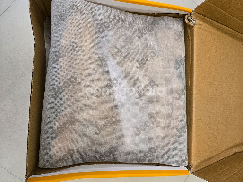 Jeep 가죽 부츠 워커 265mm 브라운 새제품--3