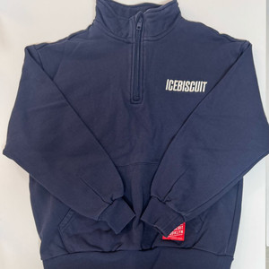 아이스비스킷 반집업 맨투맨 155