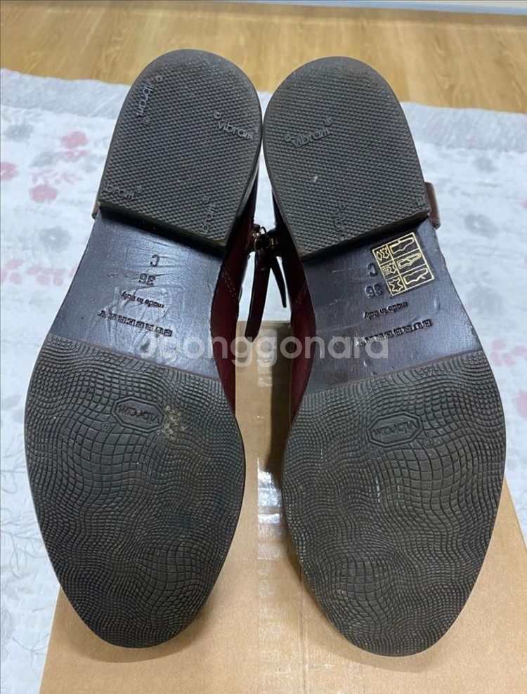 버버리 정품 36 여성 롱부츠--5