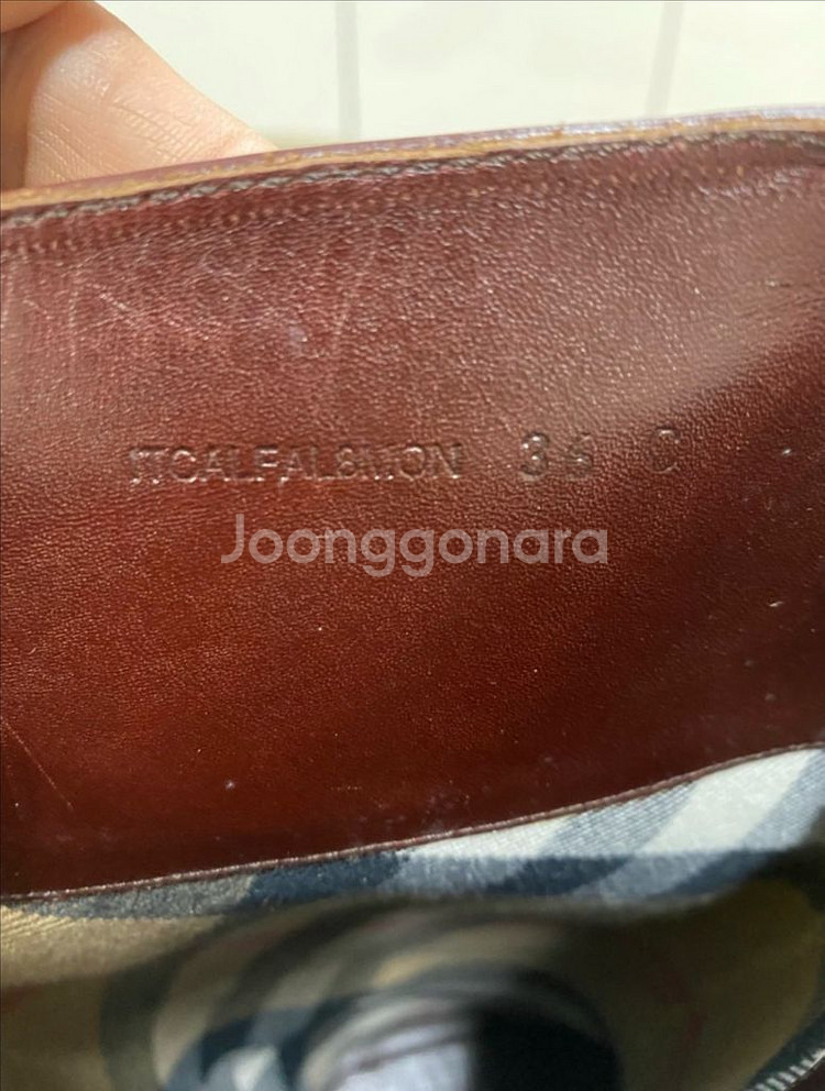 버버리 정품 36 여성 롱부츠--7