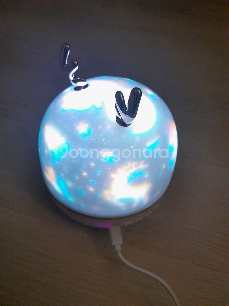 새상품)루돌프 싼타오르골 조명 프로젝터--4