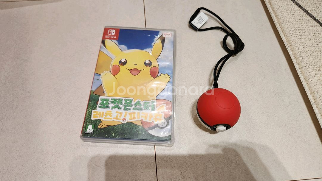 닌텐도스위치 레츠고 피카츄, 몬스터볼 (뮤 포함) 일괄--0