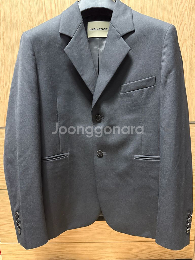 인사일런스 오버사이즈 울 블레이저 s--1