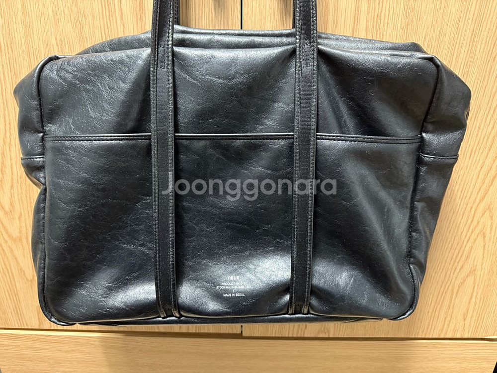 노이에 레더보스턴백 라지--2