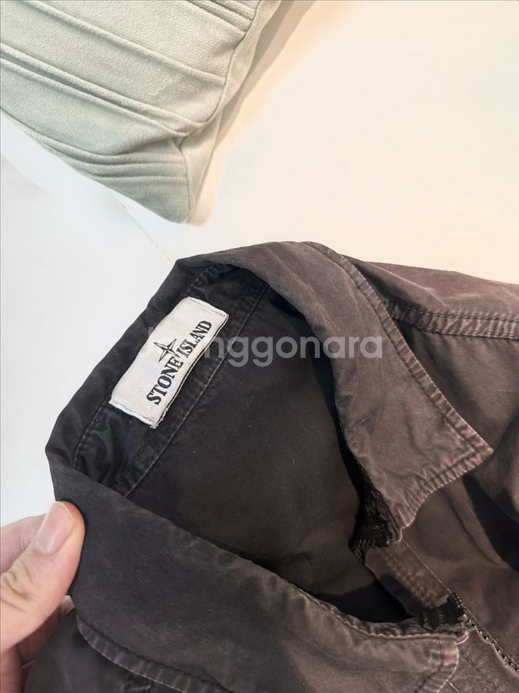 [백화점/한글택] 105 스톤아일랜드 오버셔츠--3