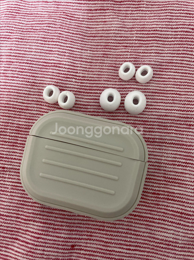 애플에어팟프로2 c타입 (25/10월생산) 애플케어플러스 엘라고 아머케이스--2