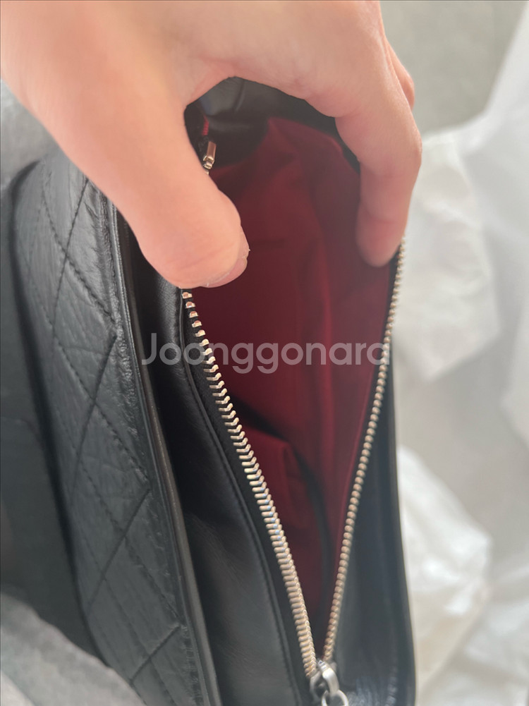 샤넬 가브리엘 호보백 스몰 블랙 새상품 정품 내장칩--5