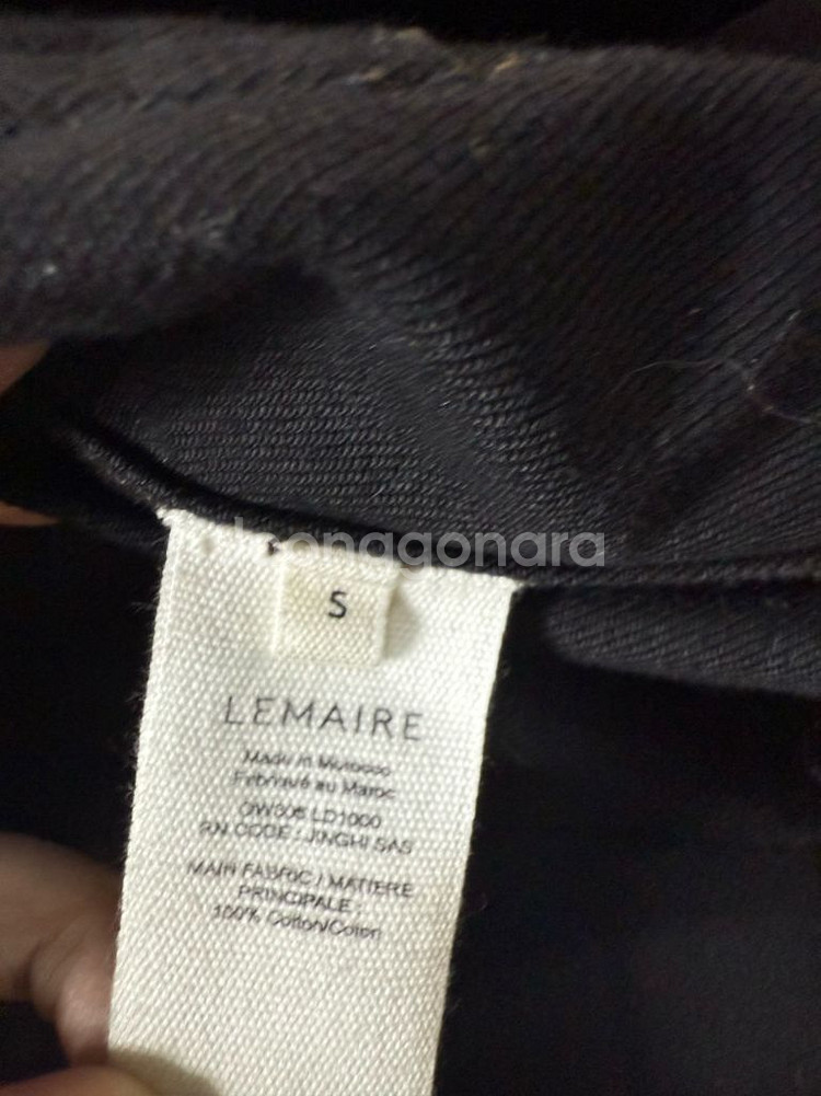 르메르 23SS 박시자켓 블랙 S--2