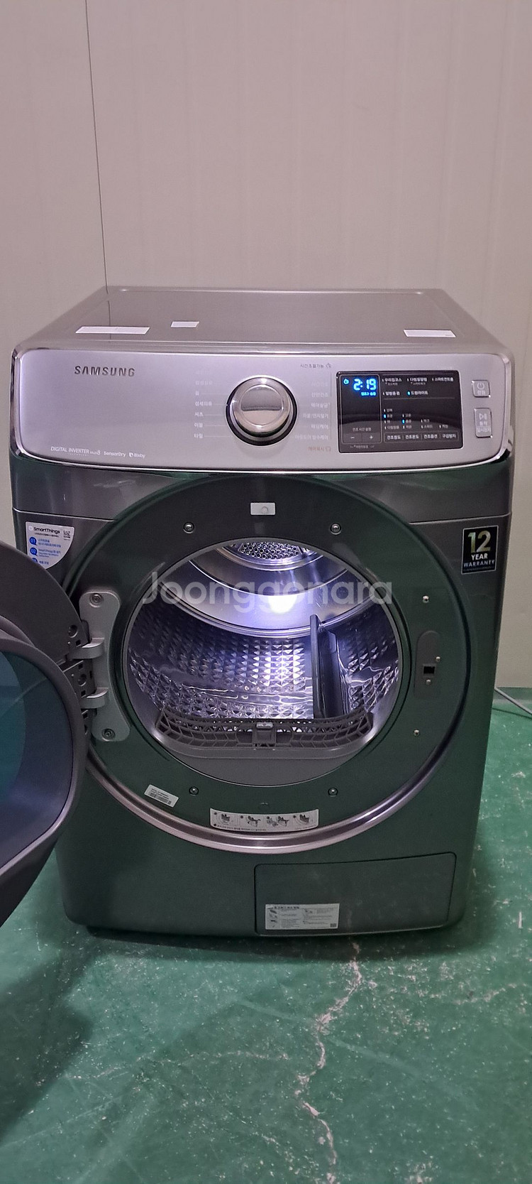 2662 삼성그랑데 16KG 전기건조기(메탈+히트펌프식--4