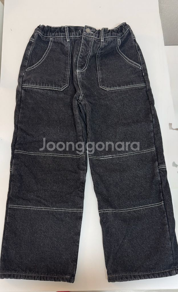 리틀뎁 기모 데님 팬츠 XL--0