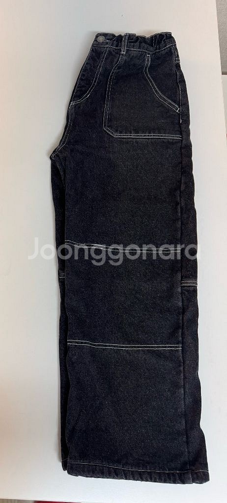 리틀뎁 기모 데님 팬츠 XL--2