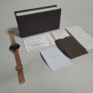 DW 다니엘웰링턴 정품 클래식 B28R01 로즈골드