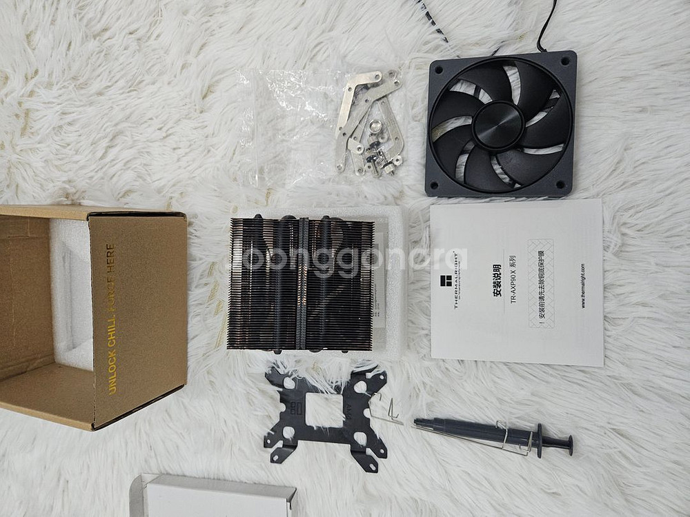 ITX/SFF 쿨러 AXP90-X47 FULL (통구리, 흑도금) + 철팬 3D--2