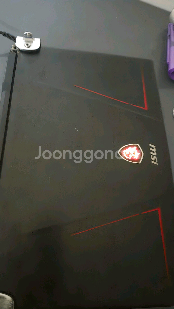 하자 많은 GE73VR 7RF i7 7700hq gtx 1070 노트북--4