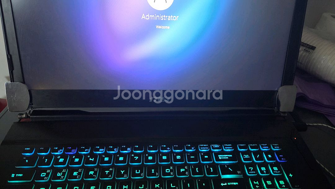 하자 많은 GE73VR 7RF i7 7700hq gtx 1070 노트북--5