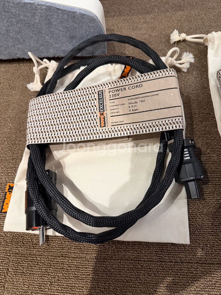 Vovox Excelsus power cable 보복스 엑셀수스 파워 케이블--1