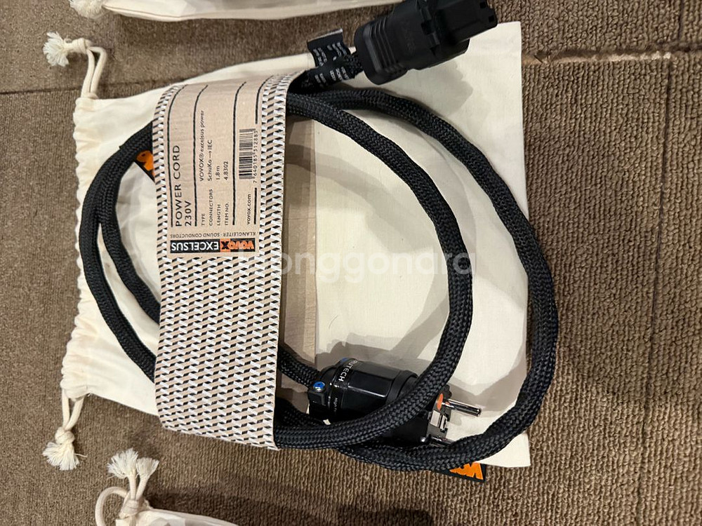 Vovox Excelsus power cable 보복스 엑셀수스 파워 케이블--3