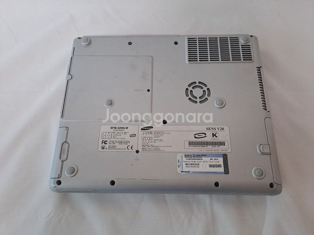 클리닝 정비완료/ 윈도우98 삼성 센스 V20 1번--8