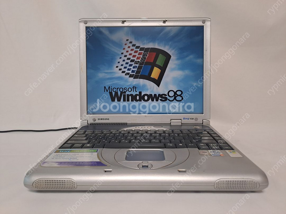 클리닝 정비완료/ 윈도우98 삼성 센스 V20 2번--4