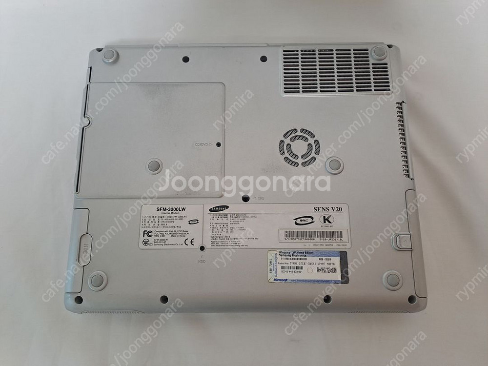 클리닝 정비완료/ 윈도우98 삼성 센스 V20 2번--8