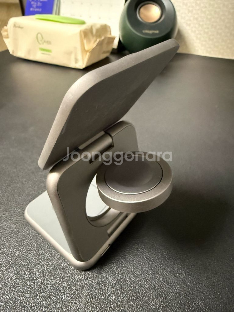 레드빈 더베러 P1 프로 3in1 갤럭시워치 호환 무선충전기 CP-P1-PG--2