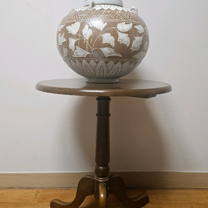 달항아리형 도자기 콘솔테이블 포함