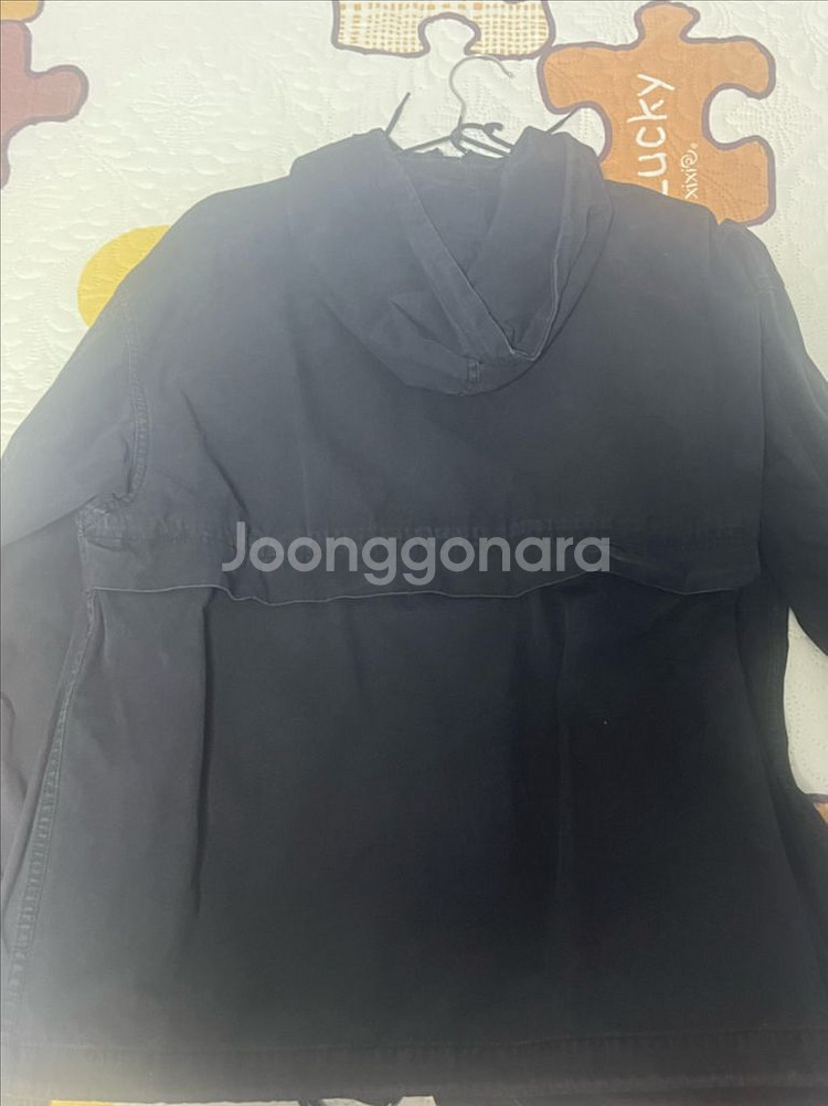 파르티멘토 코드 후드 집업 자켓 블랙 m--2