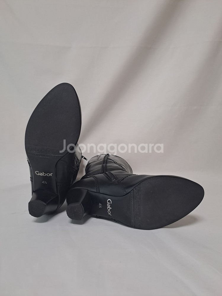 수선필요/ Gabor 가버 롱부츠 4 1/2사이즈--6