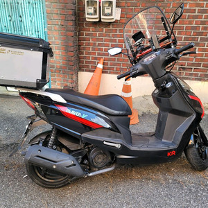 KR모터스 비버V-125 스쿠터 오토바이 팝니다(280