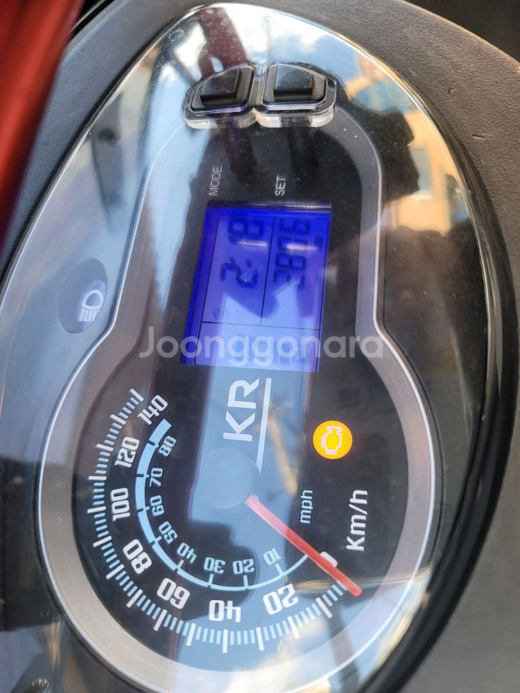 KR모터스 비버V-125 스쿠터 오토바이 팝니다(280--4