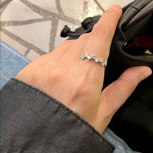 14k 랩다이아 반지