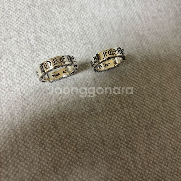 정품 크롬하츠 포에버링 퍽유링--4