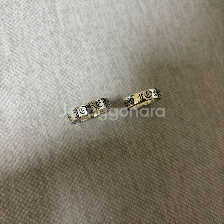 정품 크롬하츠 포에버링 퍽유링--5