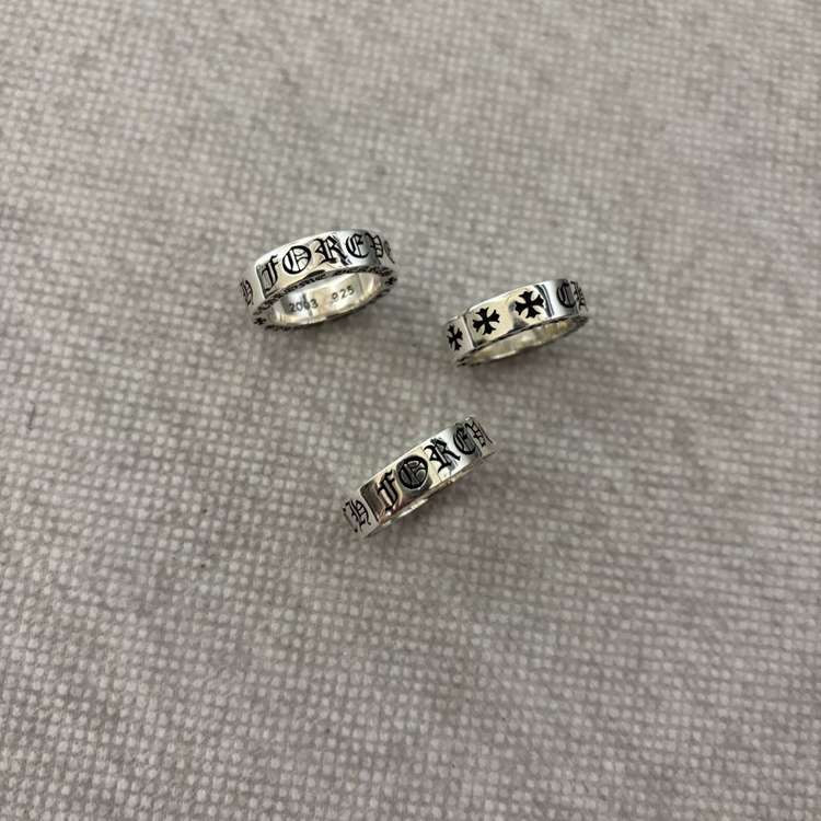 정품 크롬하츠 포에버링 퍽유링--9