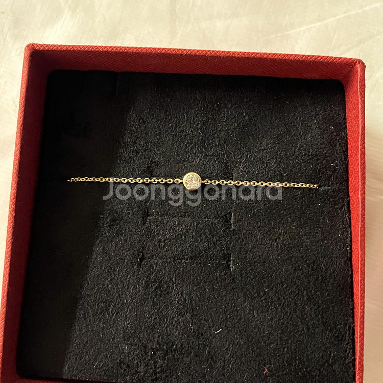 새상품/ 비쥬레브 14k 3부 랩다이아 팔찌--1