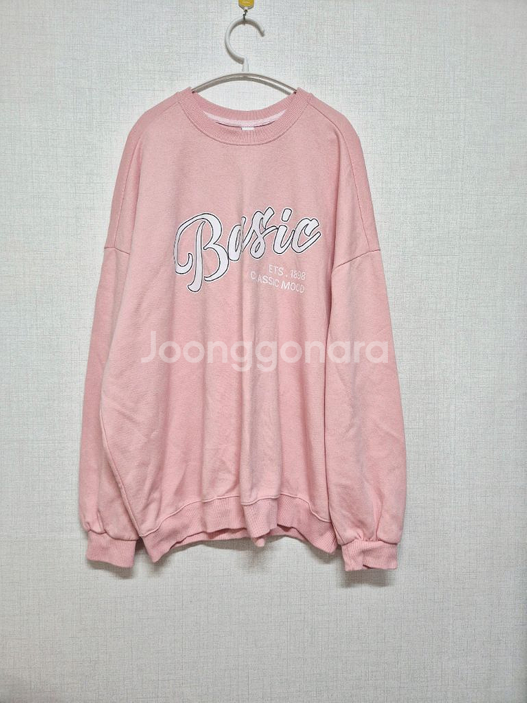 루즈핏 오버핏 맨투맨--0