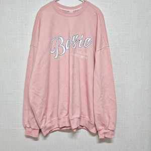 루즈핏 오버핏 맨투맨