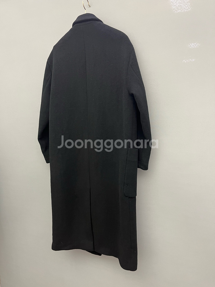 스튜디오 톰보이 블랙 롱코트--4
