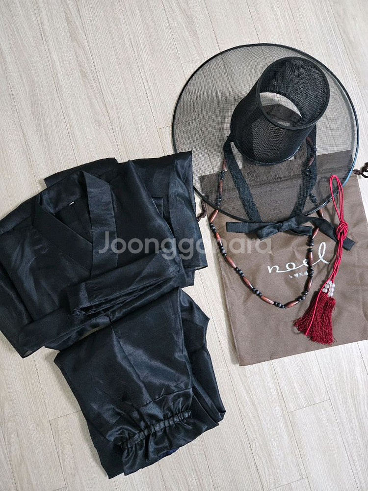 노엘드레스 할로윈 코스튬 저승사자 케데헌 사자보이즈 진우 갓포함 풀세트--3