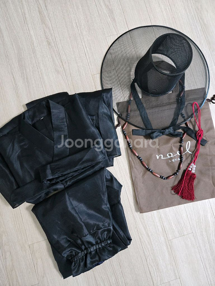 노엘드레스 할로윈 코스튬 저승사자 케데헌 사자보이즈 진우 갓포함 풀세트--6