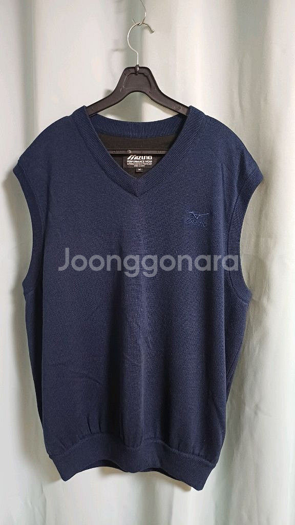 미즈노 골프 방풍 니트 조끼 (M)--0