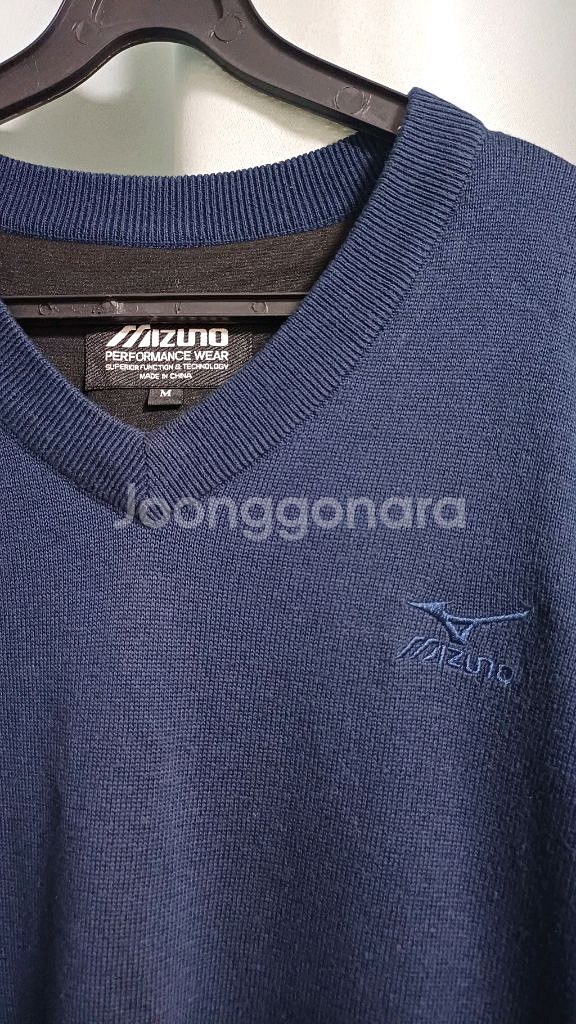 미즈노 골프 방풍 니트 조끼 (M)--2